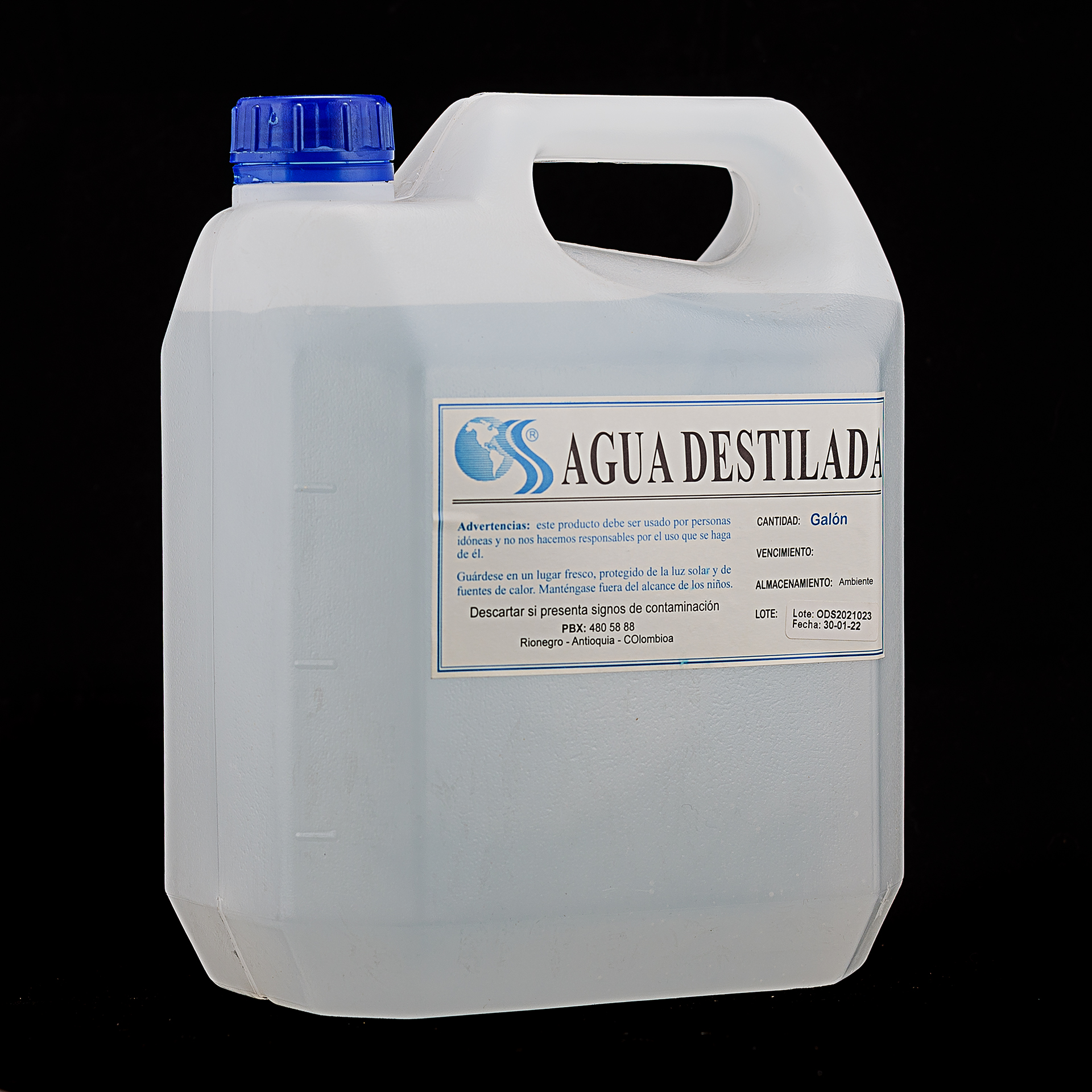 Agua Destilada galón x 3750 ml - Ossalud